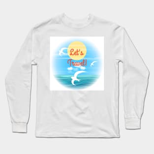 Travel theme Long Sleeve T-Shirt